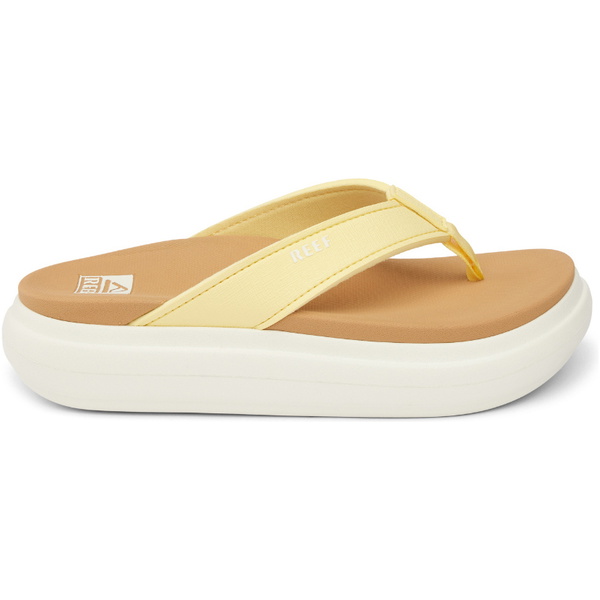 2025 Reef Mujer Cojín Bondi Sandalias CJ6470 - Pale Banana